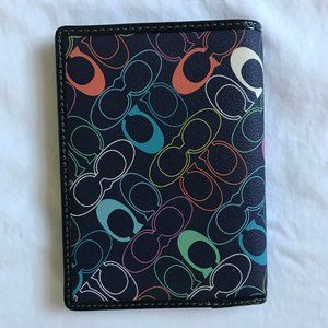 Coach Passport Holder